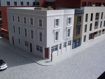 Architectural model of Westbourne Place for Redrow