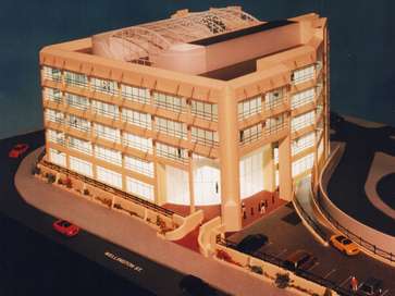 Architectural model of Salamanca Building for News Of The World