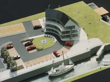 Architectural model of commercial project for Associated British Ports