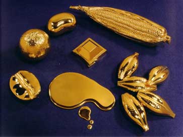A selection of 18ct gold models