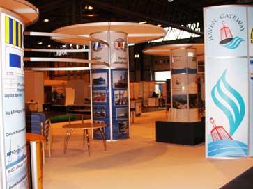 Multimodal Exhibition stand for Haven Gateway