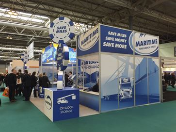 Maritime exhibition stand - NEC 2014 image 6