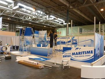 Maritime exhibition stand - NEC 2014 image 16