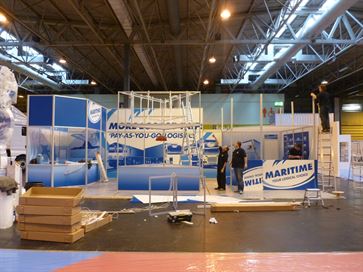 Maritime exhibition stand - NEC 2014 image 19