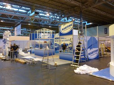 Maritime exhibition stand - NEC 2014 image 20