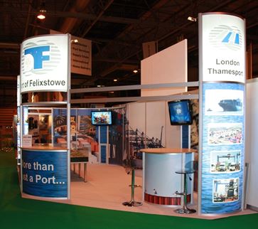Multimodal Exhibition Stand for Hutchinson Ports (UK)  image 6