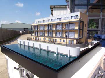 1:30 architectural model of Town House in London for Residential Land