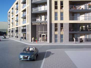 Architectural model of Corio Grange Walk for Linden