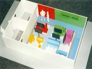 Exhibition stand models for Shell UK roadshow