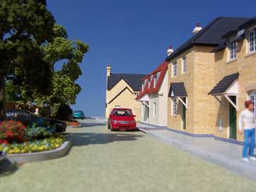 Architectural model of Bakers Yard project for Stamford Homes