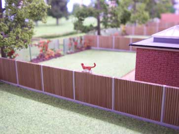 Architectural model of Hampton Grange project for Bellway