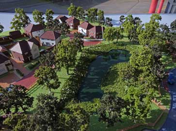 Architectural model of Appledore Green, Tenterden for Redrow Homes