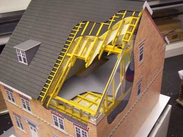 X-Rafter cut-away display model