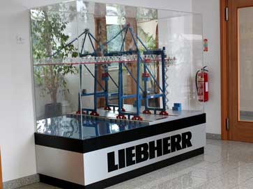 A Liebherr Crane Scale 1-65